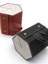 6PCS Sunglasses Organizer Leather Case Holder
