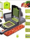 Vegetable Chopper, Multifunctional 12 in 1 Food Chopper