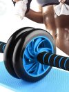 Abdominal Double Wheel Gym for Exercise Fitness