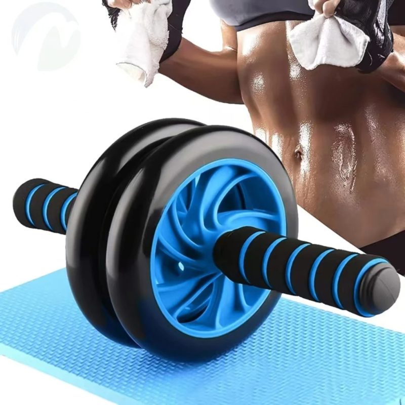 Abdominal Double Wheel Gym for Exercise Fitness
