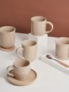 Apollo 16-Piece Color Glazed Stoneware Dinner Set