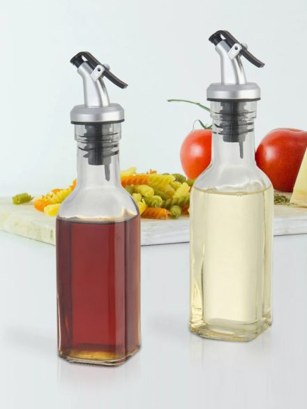Oil and Vinegar Bottle Set, Oil Dispenser, Oil Spray
