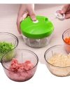Manual Rope Food Processor, Garlic and Onion Chopper