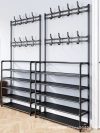 4 Layer Multi-Function Shoe, Coat, and Bag Rack (60x28x150)