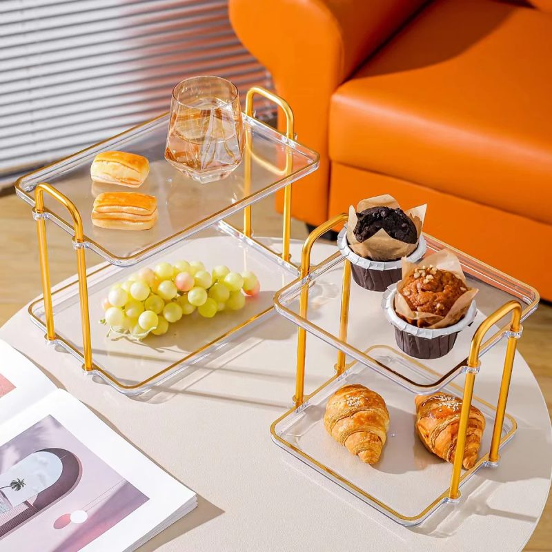2 Layer Multifunction Spices Storage Rack