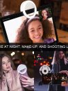 Portable Clip Tripod Selfie Light