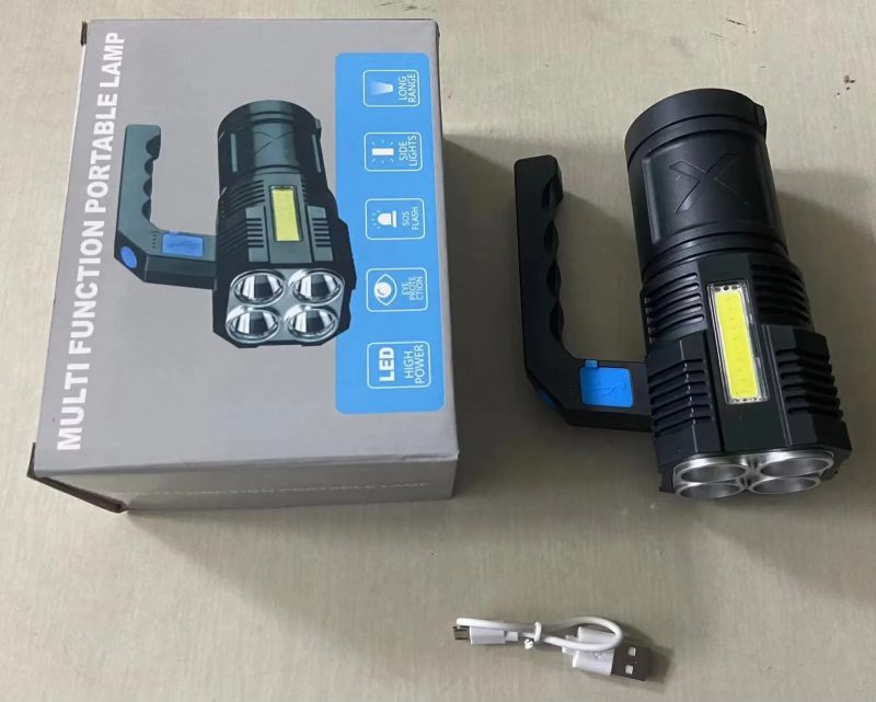 Rechargeable Multifunctional Waterproof Flashlight - Image 6