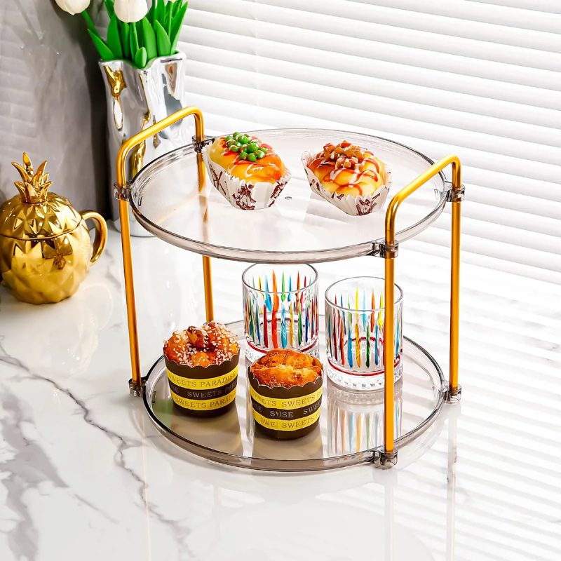 2 Tier Cake Display Stand - Image 4