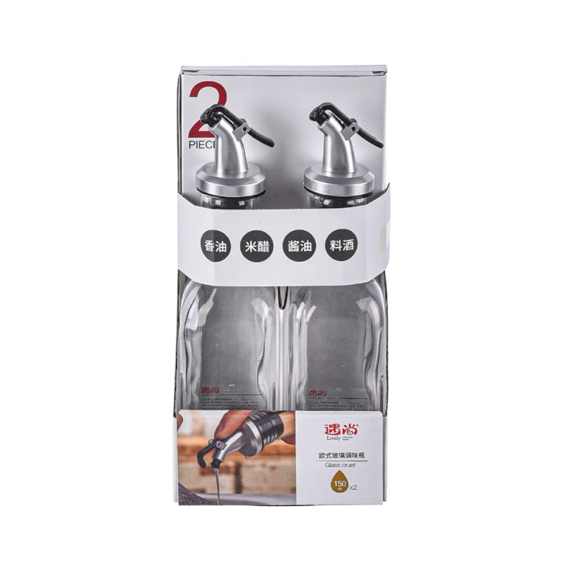 Oil and Vinegar Bottle Set, Oil Dispenser, Oil Spray - Image 4