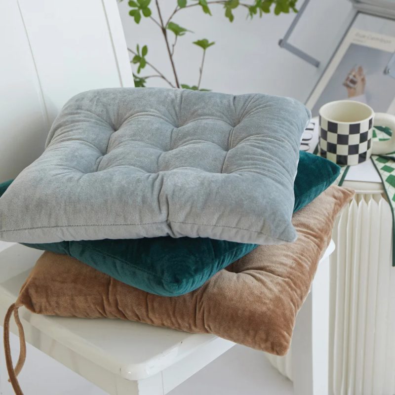 High Quality Square Cushion Coral Velvet Soft