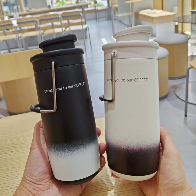 Double wall vacuum flask