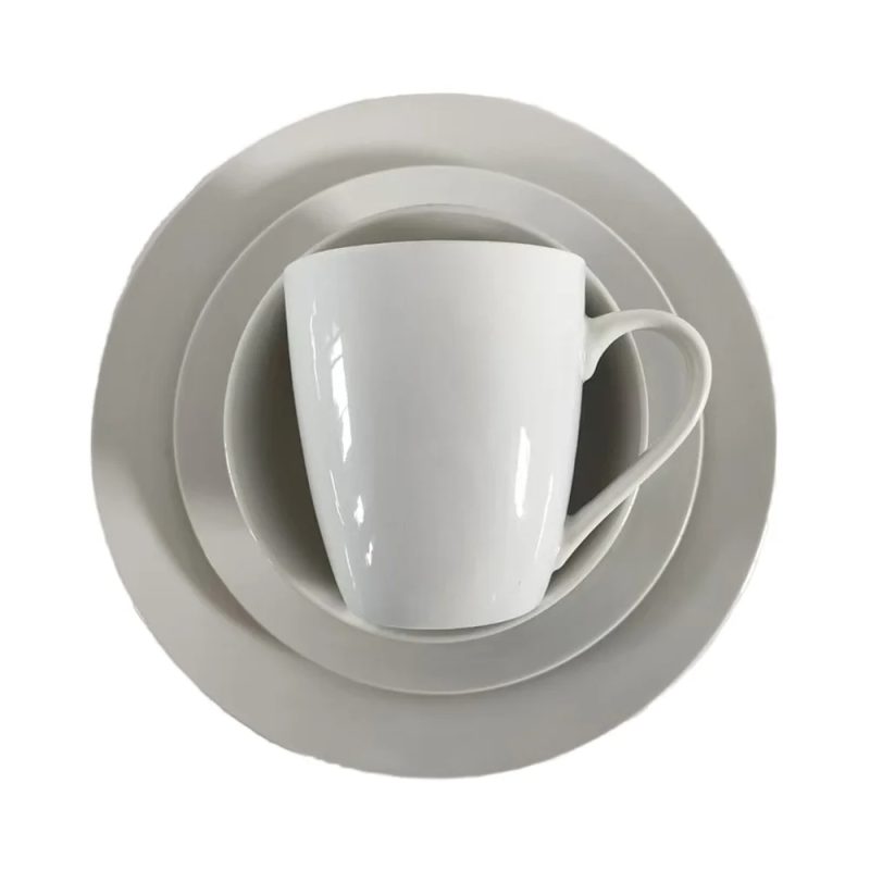 16PCS Ceramic Porcelain Dinnerware Tableware Set - Image 5