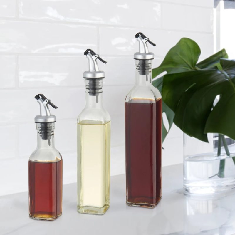 Oil and Vinegar Bottle Set, Oil Dispenser, Oil Spray - Image 6